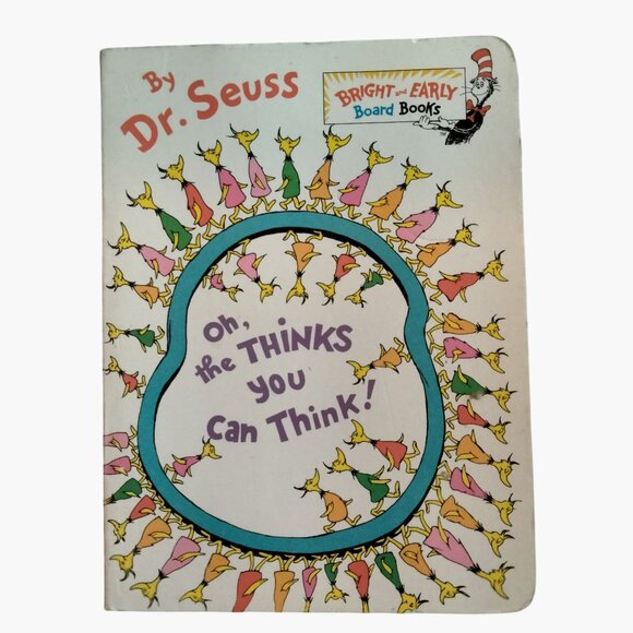 Dr Seuss Bright Early Board Books Oh The Thinks You Can Think The Eye Book lot 3 - Picture 3 of 12